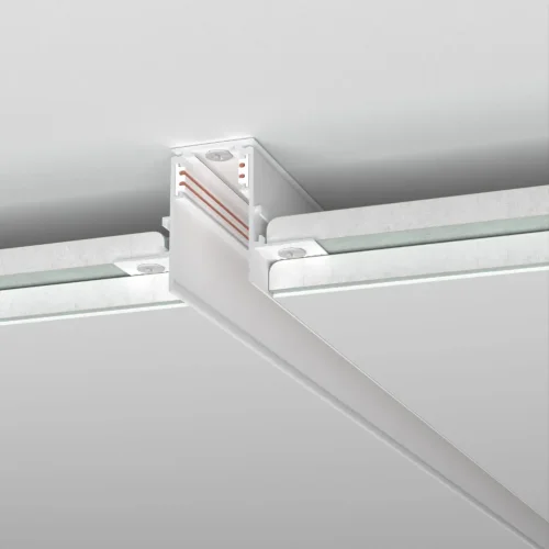 Slim Magnetic Шинопровод встраиваемый под ГКЛ 9,5мм белый (2м) 85209/00 85209/00 - фото