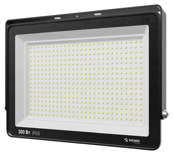 Прожектор светодиодный PREMIUM 300Вт 6500К 30000лм IP65 КОСМОС KOS_PR_LED_300 - фото
