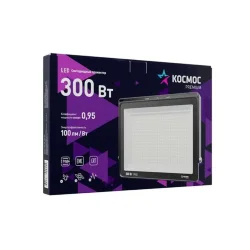 Прожектор светодиодный PREMIUM 300Вт 6500К 30000лм IP65 КОСМОС KOS_PR_LED_300