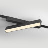 DK5303-BK Светильник для трека Air, серия Linear 3000 со светодиодом, L230*W26*H60мм, 48V DC, 9W, RA?90, 120°, 3000K, IP20, черный, алюминий. Фото 2