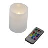 ULD-F052 RGB RC CANDLE Фигура светодиодная Свеча на батарейках 2АА не в-к, 7.5х10 см, 1 светодиод, RGB свет, Пульт ДУ в-к, TM Uniel - фото 2