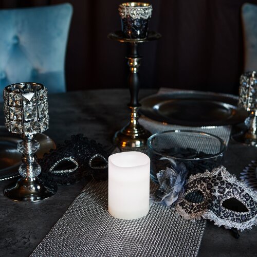 ULD-F052 RGB RC CANDLE Фигура светодиодная Свеча на батарейках 2АА не в-к, 7.5х10 см, 1 светодиод, RGB свет, Пульт ДУ в-к, TM Uniel - фото 15