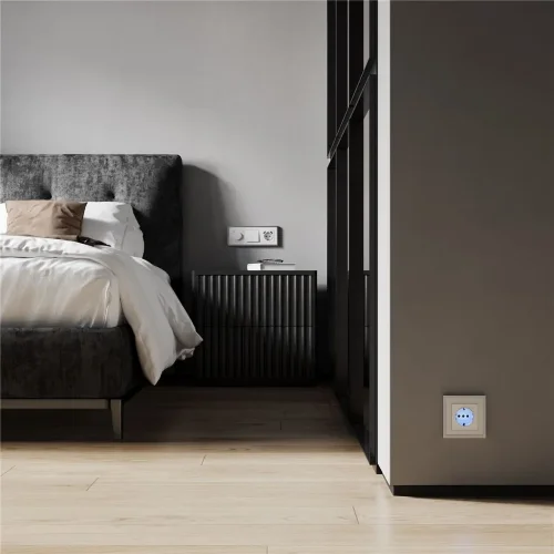 Розетка с подсветкой (белый матовый) W1171461 - фото 3