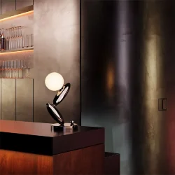 Настольный светильник Resonance 3000К 6Вт (Платина)