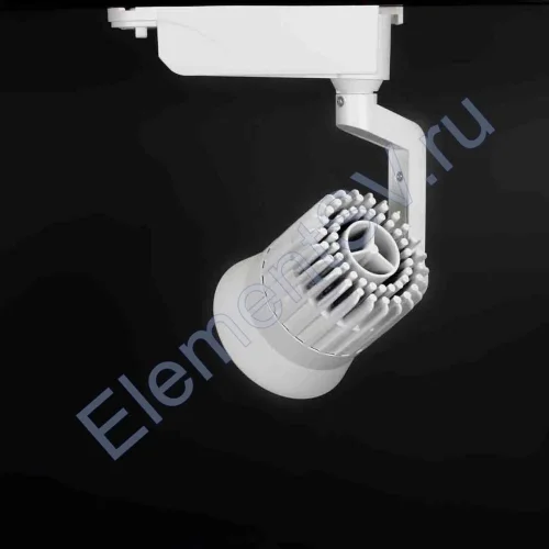 Светодиодный светильник трековый GDD-147 3L 3X10 (10W, White) - фото 2.