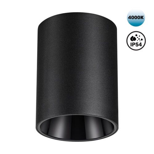 Светильник накладной влагозащищённый светодиодный «Novotech» 359423, серия: RECTE (крепление на планке). Фото 1.