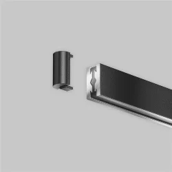 Заглушка торцевая для шинопровода Flarity, 1 шт., черный (Черный) TRA154EC-B