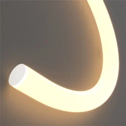 Гибкий неон Nemo D18 24В 14,4Вт/м 3000К IP65 5м (Прозрачный)