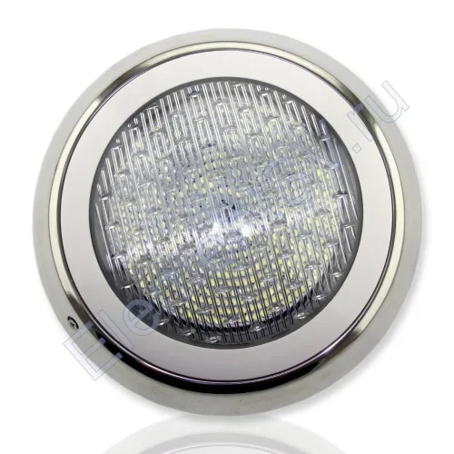 Светодиодный светильник для бассейна накладной PL02 (40W, 12V, white) - фото.