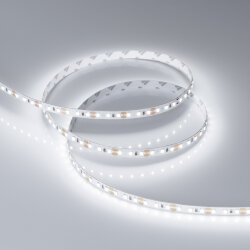 Светодиодная лента RT-А120-8mm 12V White6000 (14.4 W/m, IP20, 2835, 5m) (Arlight, Открытый) 022459(2)