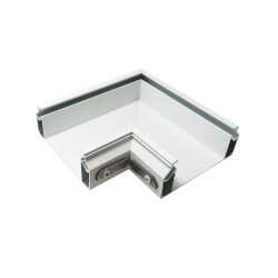 Угловой элемент профиля Flod для создания декоративных ниш в натяжном потолке, алюминий, белый, Denkirs DK5851-WH