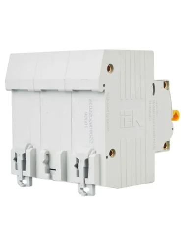 Выключатель автоматический модульный 3п C 32А 10кА ВА47-100 KARAT IEK MVA40-3-032-C - фото 3