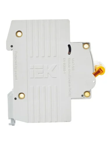 Выключатель автоматический модульный 3п C 32А 10кА ВА47-100 KARAT IEK MVA40-3-032-C - фото 5