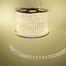Светодиодная лента 220V 5050 60Led Warm White, 220WW, IP68 - фото.