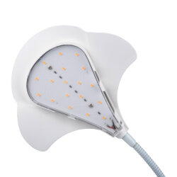 ULT-P35M-15W-SPLE-TM IP40 WHITE LEAF Светильник для растений светодиодный с таймером, на прищепке, Спектр для фотосинтеза, TM Uniel