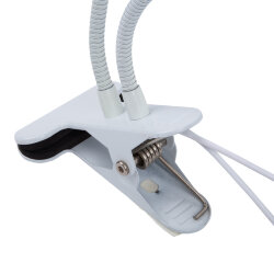 ULT-P35M-15W-SPLE-TM IP40 WHITE LEAF Светильник для растений светодиодный с таймером, на прищепке, Спектр для фотосинтеза, TM Uniel