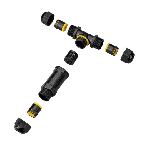 Коннектор NEO-GERM-5pin-Т-WTW (4-8mm) (Arlight, IP68) 030760 - фото 4