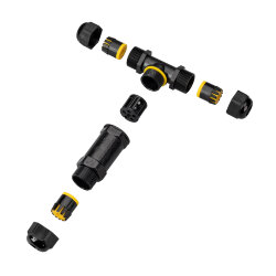 Коннектор NEO-GERM-5pin-Т-WTW (4-8mm) (Arlight, IP68) 030760