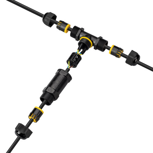 Коннектор NEO-GERM-5pin-Т-WTW (4-8mm) (Arlight, IP68) 030760 - фото 2