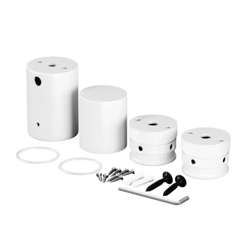 Набор для вертикального накладного монтажа Nemo D25 белый (Белый) - фото