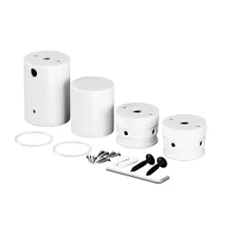 Набор для вертикального накладного монтажа Nemo D25 белый (Белый)