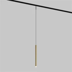 Трековый светильник Скольжение / Skim Levity 3000К 3Вт 36° (Черный) TR191-1-3W3K-M-BBS