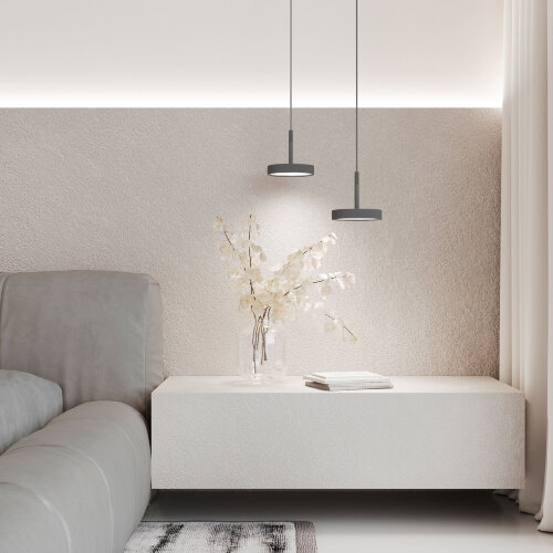 Подвесной светильник Plate / графит - Фото 5