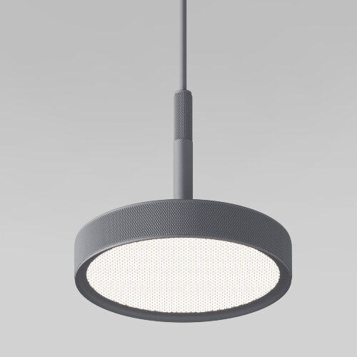 Подвесной светильник Plate 14W 4000K графит - фото 1