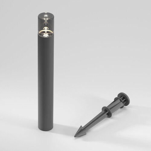 Светильник садово-парковый светодиодный Hidden серый - Фото 2