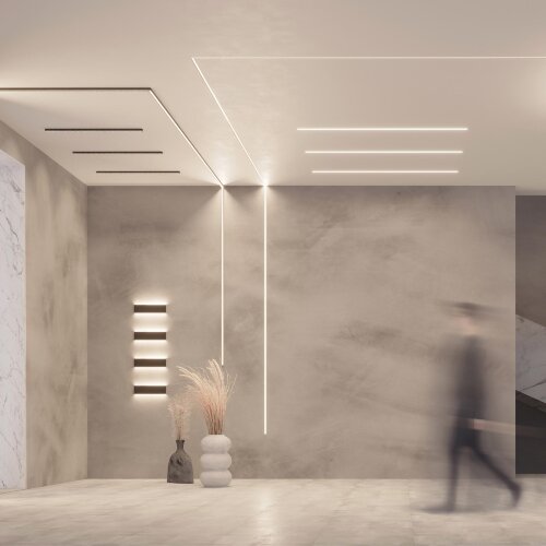 Профиль SL-LINE-3523-F-2500 BLACK (Arlight, Алюминий) - фото 4