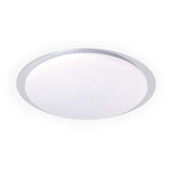 Светильник светодиодный COMFORT GALAXY-RGB 80Вт 230В 3000-6500K 6000Лм 600x85мм с пультом ДУ IN HOME