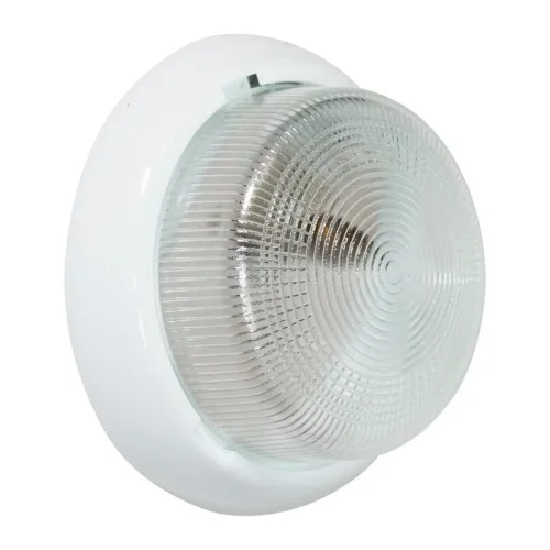 Светильник НБО 23-60-001 'Раунд' d220 1х60Вт E27 IP44 корпус бел. Элетех 1005500564 - фото 2