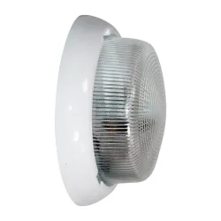 Светильник НБО 23-60-001 'Раунд' d220 1х60Вт E27 IP44 корпус бел. Элетех 1005500564