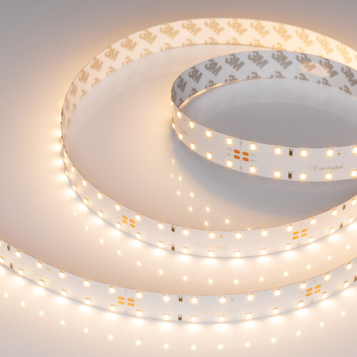 Светодиодная лента RT-A140-20mm 24V Warm3000 (22 W/m, IP20, 2835, 4.7m) (Arlight, 22 Вт, IP20) 028005(2) - фото
