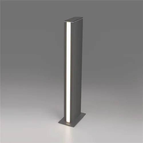 Ландшафтный светодиодный светильник Flat IP54 1538 TECHNO LED серый - фото