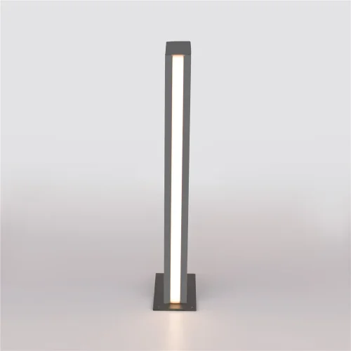 Ландшафтный светодиодный светильник Flat IP54 1538 TECHNO LED серый - фото 2