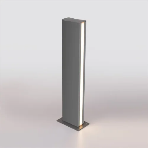 Ландшафтный светодиодный светильник Flat IP54 1538 TECHNO LED серый - фото 3