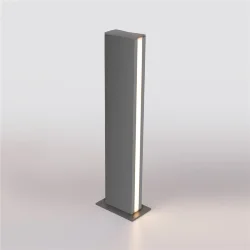 Ландшафтный светодиодный светильник Flat IP54 1538 TECHNO LED серый (053317)