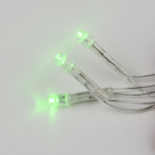 ULD-S0500-050-DTA GREEN IP20 Гирлянда светодиодная с контроллером, 5м, 50 светодиодов, Зеленый свет, Провод прозрачный - фото 3