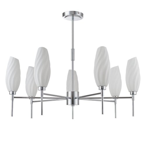 Люстра на штанге «LUMION» 6519/7C, серия: SHIVON (крепление на планке). Фото 1.