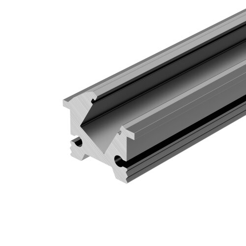 Профиль SL-BEVEL-H12-F13-2000 ANOD IRON GREY (Arlight, Алюминий) - фото 2