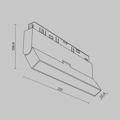 Трековый светильник Basis Exility 2700-6000K 12Вт 120° Dim Smart (Белый) - фото 7