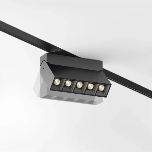 Трековый светильник Точки / Points Rot Gravity 3000K 10Вт 30° (Черный) TR077-2-10W3K-B - фото 3