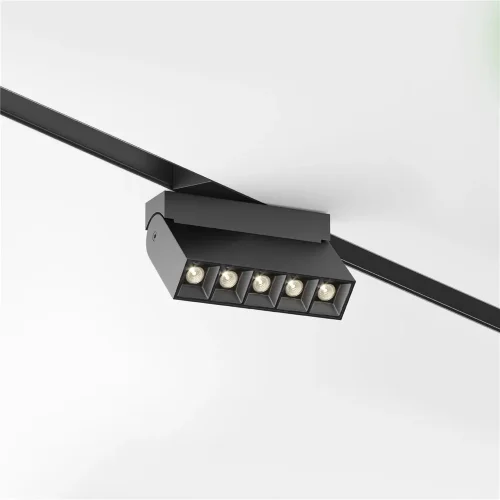 Трековый светильник Точки / Points Rot Gravity 3000K 10Вт 30° (Черный) TR077-2-10W3K-B - фото 8