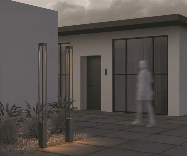 Садово-парковый светильник Elbe 3000К 25Вт IP 65 (Графит) - фото 10