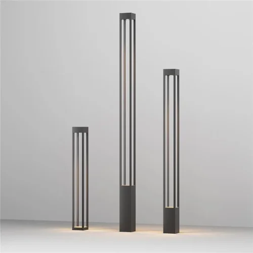 Садово-парковый светильник Elbe 3000К 25Вт IP 65 (Графит) - фото 5