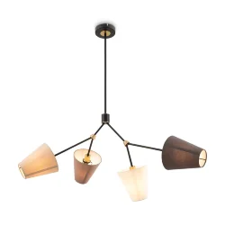 Потолочный светильник Колпак / Hats (Черный) FR5370CL-04B