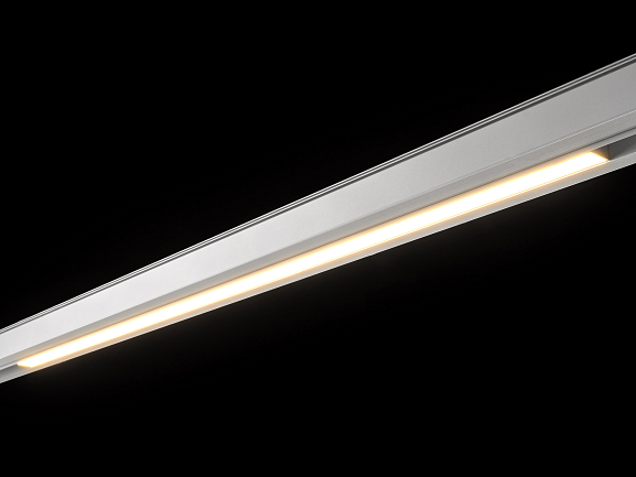 Светильник трековый линейный, серия SY-LINK, Белый, 18Вт, IP20, Теплый белый (3000К), SY-LINK-900-WH-18-WW. Фото 2