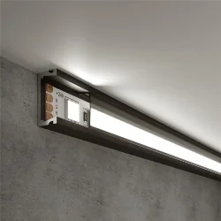 Накладной алюминиевый профиль для светодиодной ленты LL-2-ALP006 (053618)