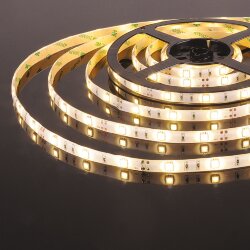 Светодиодная лента 12&amp;nbsp;В 7,2&amp;nbsp;Вт/м 30 Led/м 5050 IP65, теплый белый 3300К, 5 м 12V 7,2W 30Led 5050 IP65 теплый белый, 5м (050582)